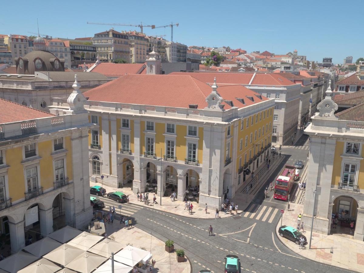 بوسادا دي لشبونة - الفنادق الصغيرة الفاخرة في العالم Lisboa المظهر الخارجي الصورة The Rossio railway station