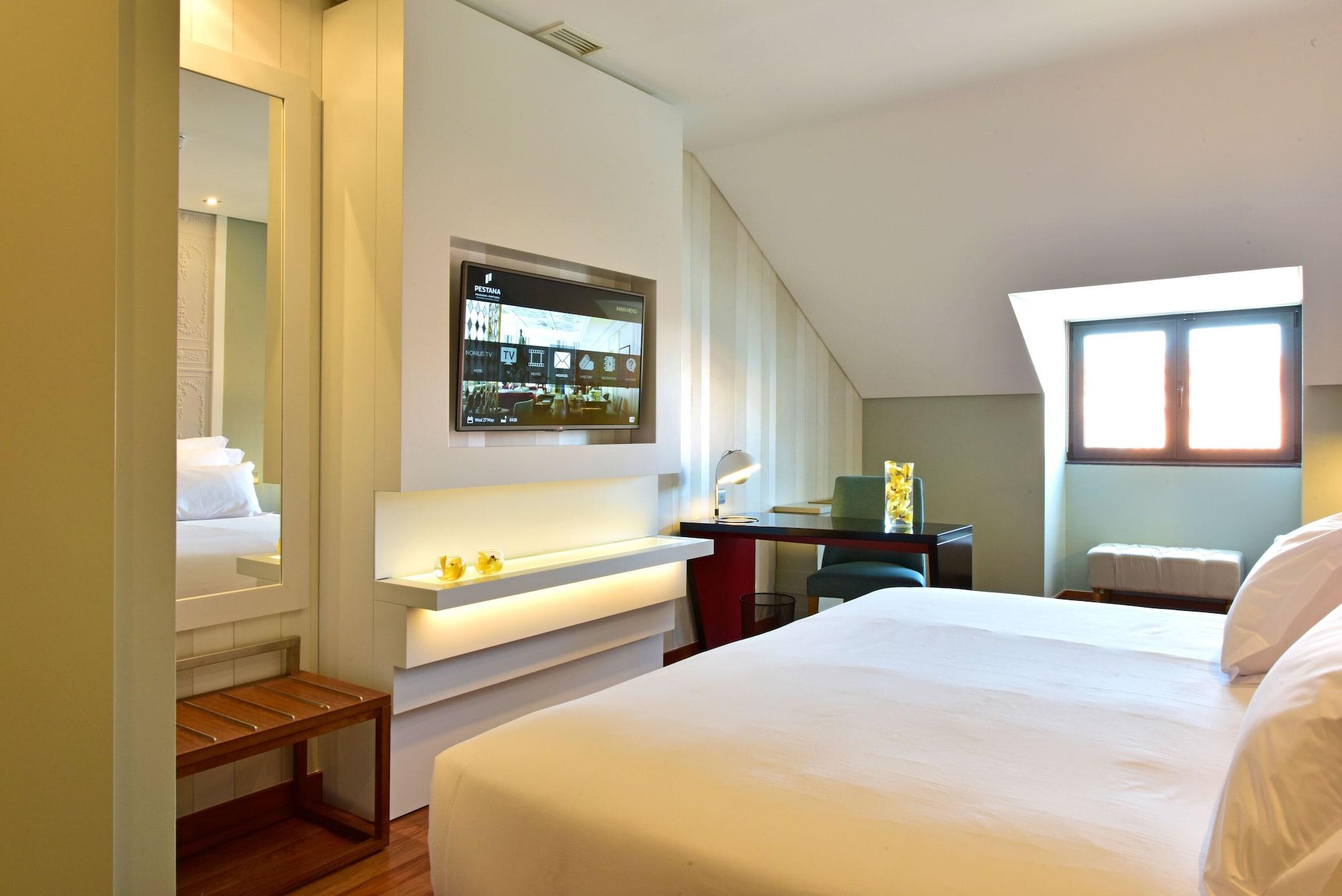 بوسادا دي لشبونة - الفنادق الصغيرة الفاخرة في العالم Lisboa المظهر الخارجي الصورة A room at the hotel